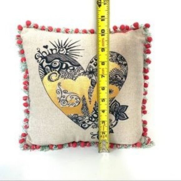 Hannah Grace Kindred Spirits Throw Pillow Set of 2 | Gold Foil Flower - Picture 5 of 7